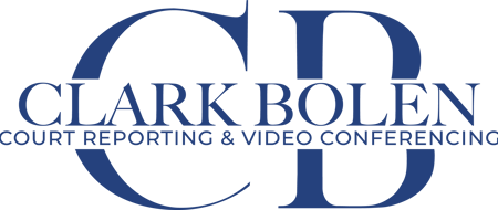 Clark Bolen Court Reporting & Video Conferencing Logo